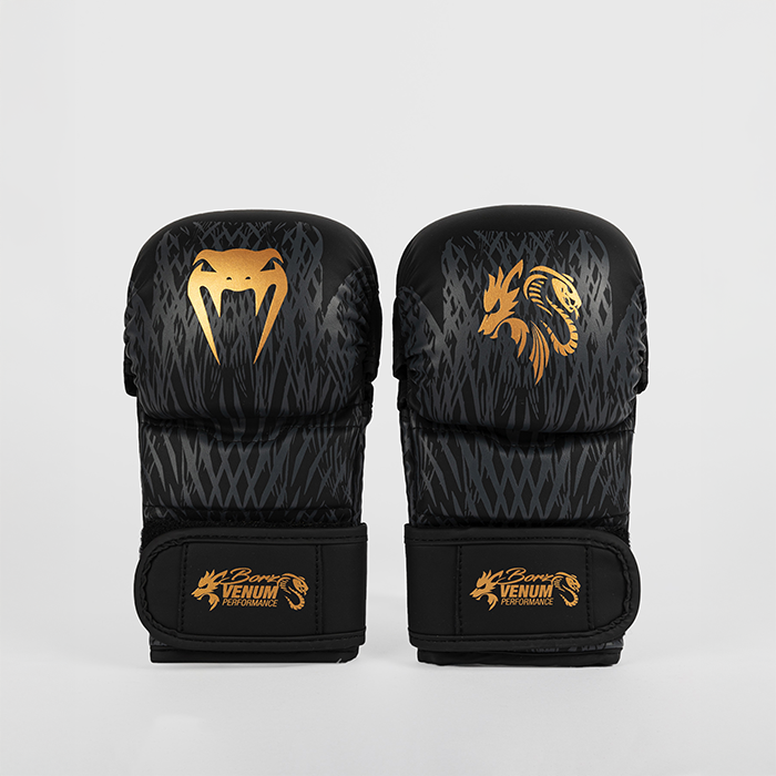 Venum X Chimaev Wild Borz Sparringhandskar Svart Guld