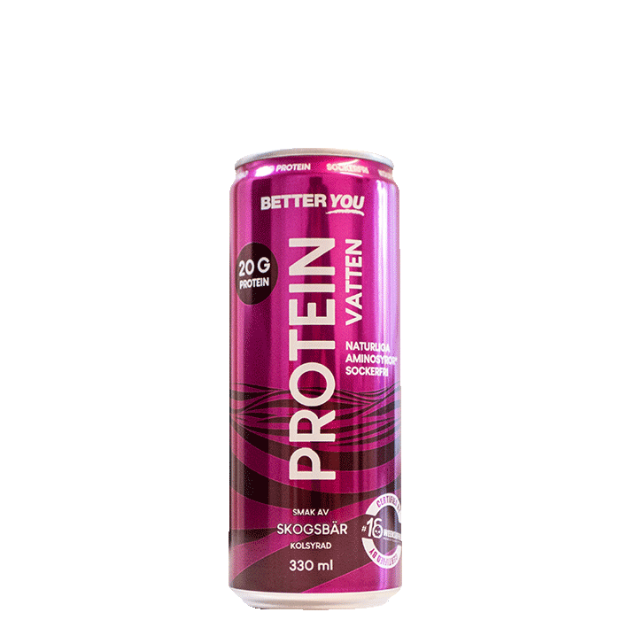 Proteinvatten 330 ml Skogsbär