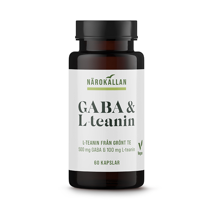 GABA + L-teanin 60 kapslar
