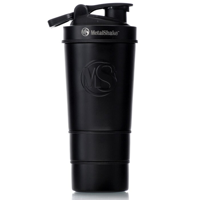 Läs mer om MetalShake, Black Steel, 600 ml