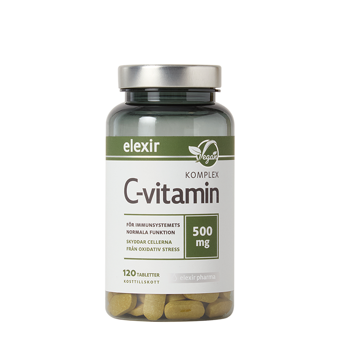 Elexir Pharma C-vitamin Komplex 120 tabletter