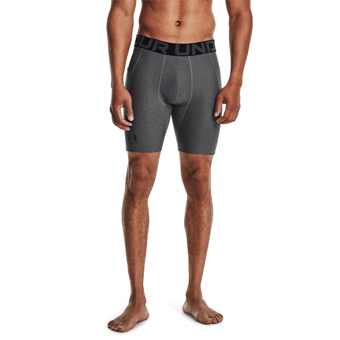 UA HG Armour Shorts, Carbon Heather