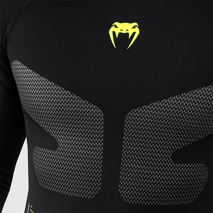 Training Camp 4.0 Rashguard L&aring;ng&auml;rmad Svart Gr&ouml;n