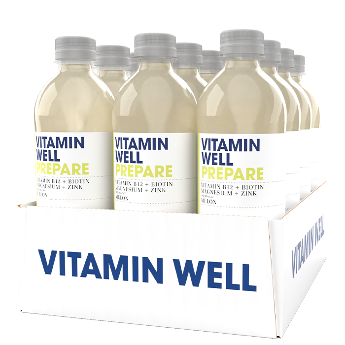 12 x Vitamin Well 500ml Prepare