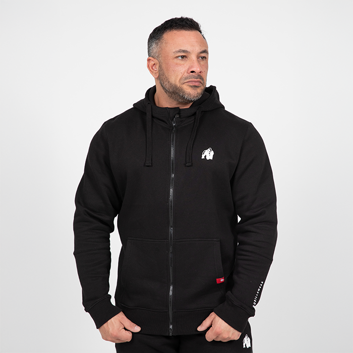 Leon Zip Huvtr&ouml;ja Svart