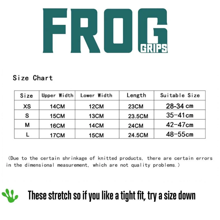 Frog Grips WOD Kn&auml;skydd 4mm Svart
