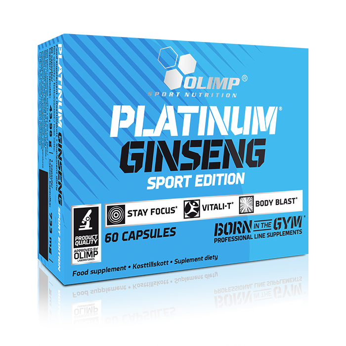 Platinum Ginseng sport edition, 60 caps
