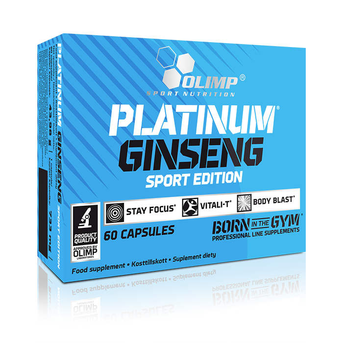 Bild av Platinum Ginseng sport edition, 60 caps