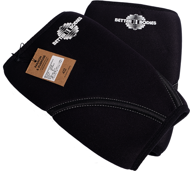 Better Bodies Neoprene Knee Sleeve, Black