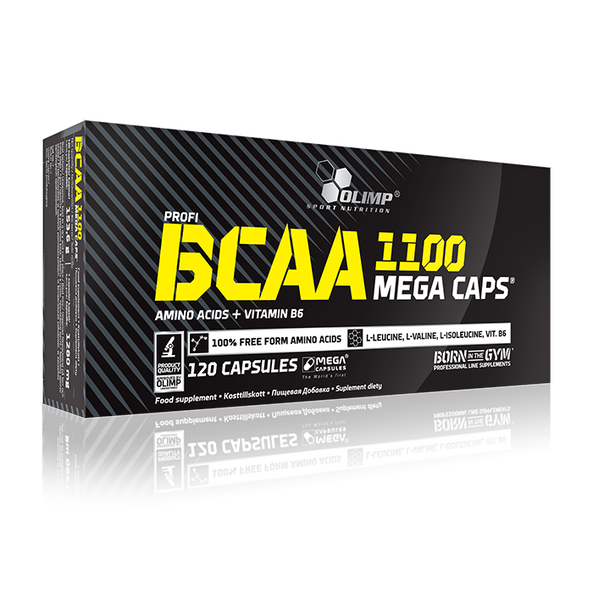 BCAA Mega Caps 120 kapslar