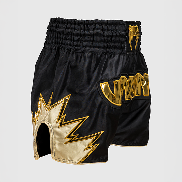 Inferno Muay Thai Shorts Svart Guld