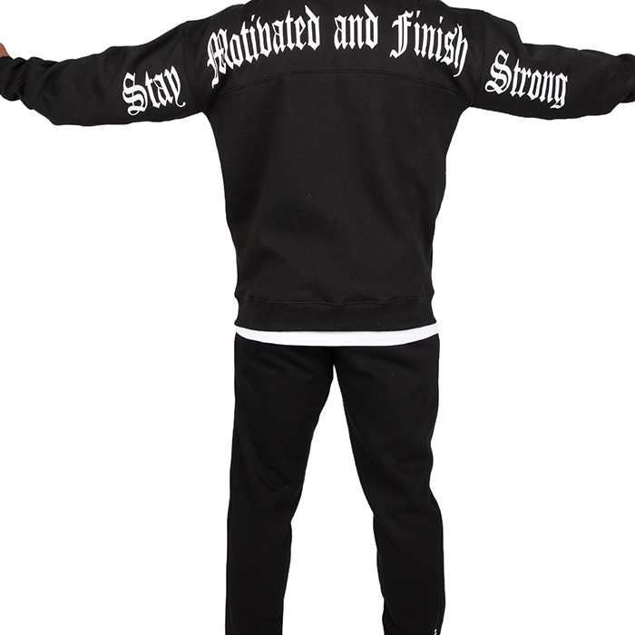 Utah Zipped Hoodie Svart