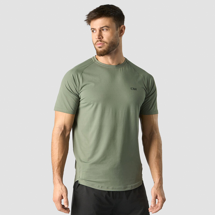 ICANIWILL Stride Raglan T-shirt Sea Green