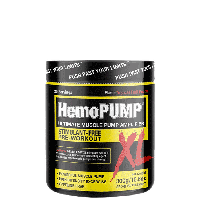 Hemopump XL Stim free, 300g, Tropical Fruit