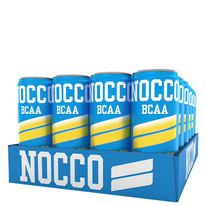 24 x NOCCO BCAA, 330 ml, Limon del Sol