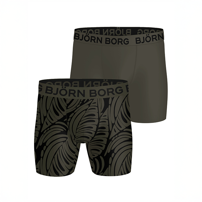 Sports Microfiber Boxer 2‑pack Multipack