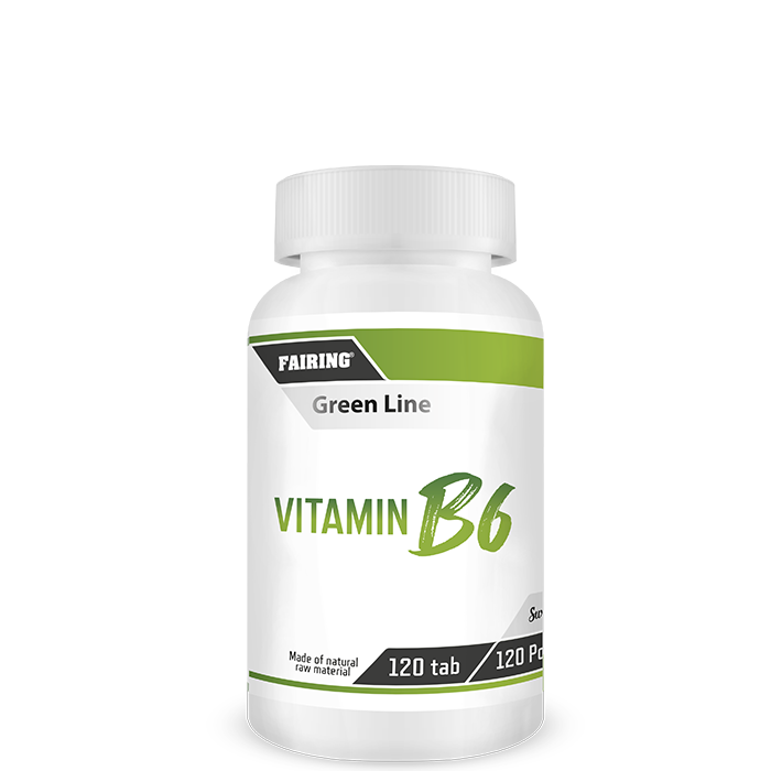 Vitamin B6, 120 caps