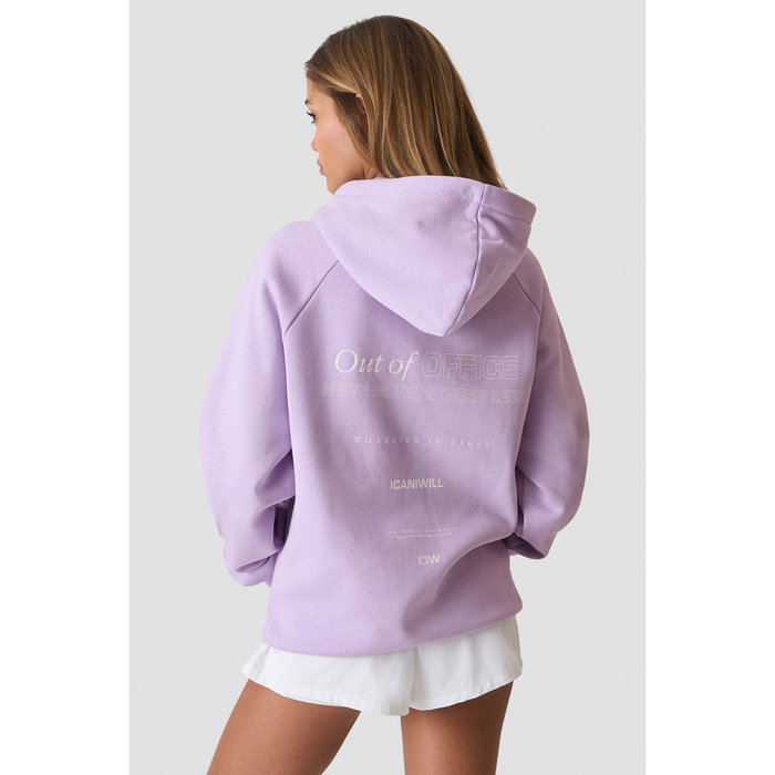 Everyday Hoodie Print Lila