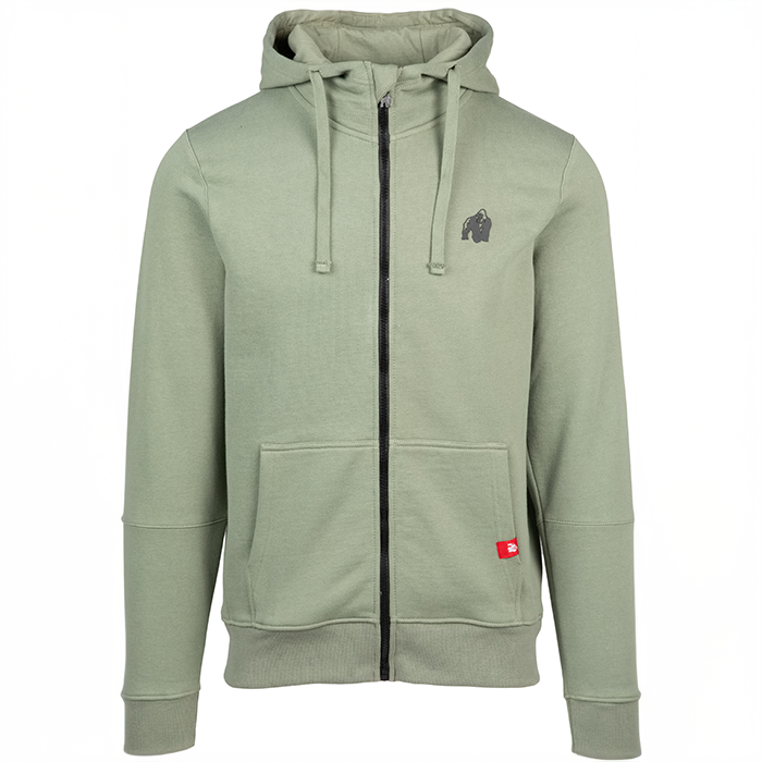 Leon Zip Huvtröja Grön