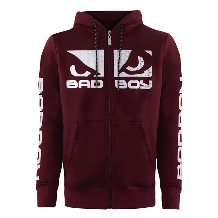 Bild av BAD BOY G.P.D. Hoodie, Burgundy