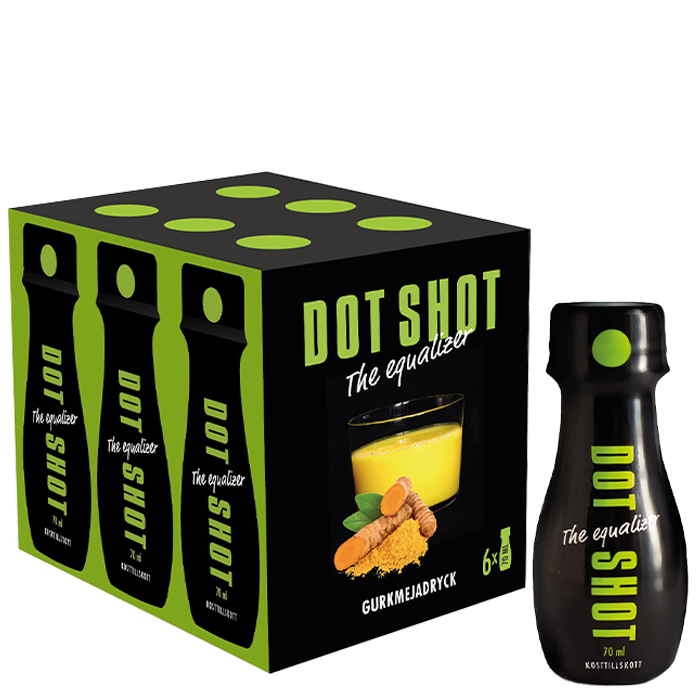 Dotshot Gurkmeja Shot 6-pack