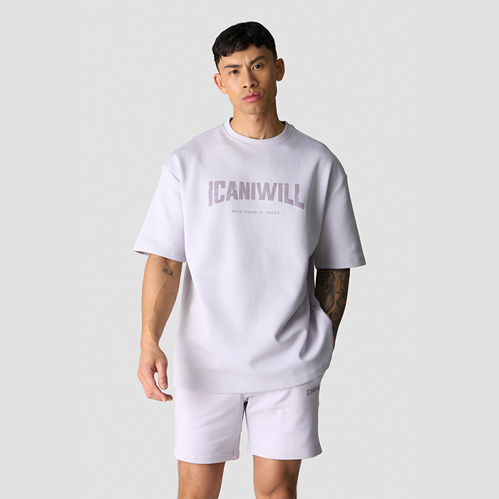 Revive T-shirt Print Lila