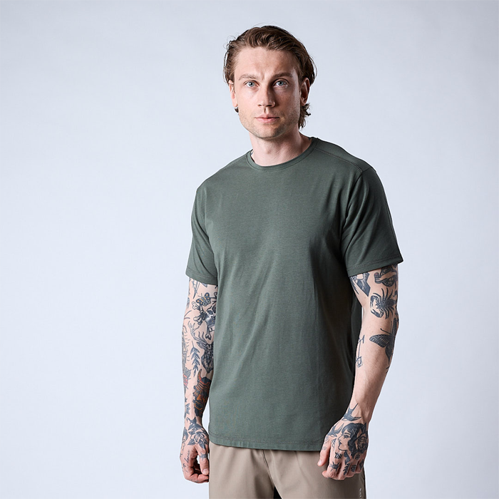 Bamboo T-shirt Grön