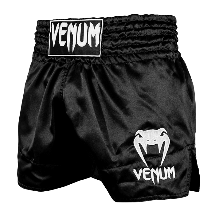 Venum Muay Thai Shorts Classic Black/White