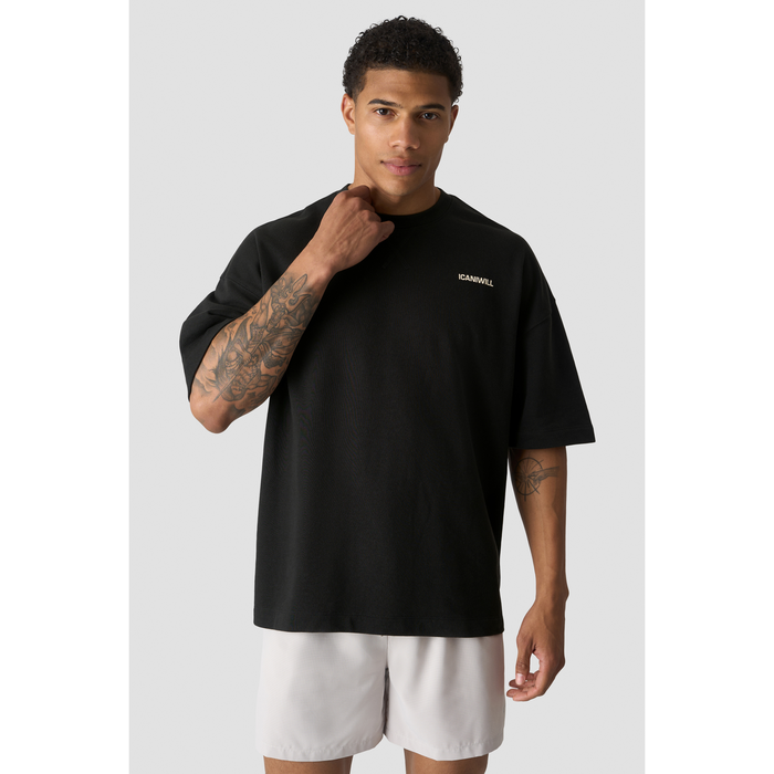 Everyday Terry Oversized T-shirt Svart