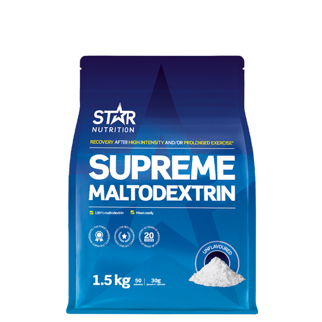 Supreme Maltodextrin Sportdryck pulver 1,5 kg