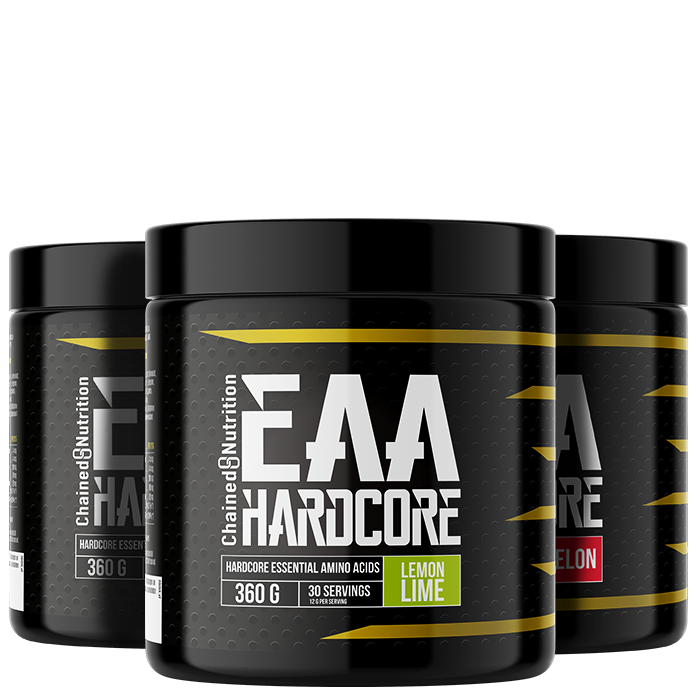 Chained Nutrition 3 x EAA Hardcore 360 g