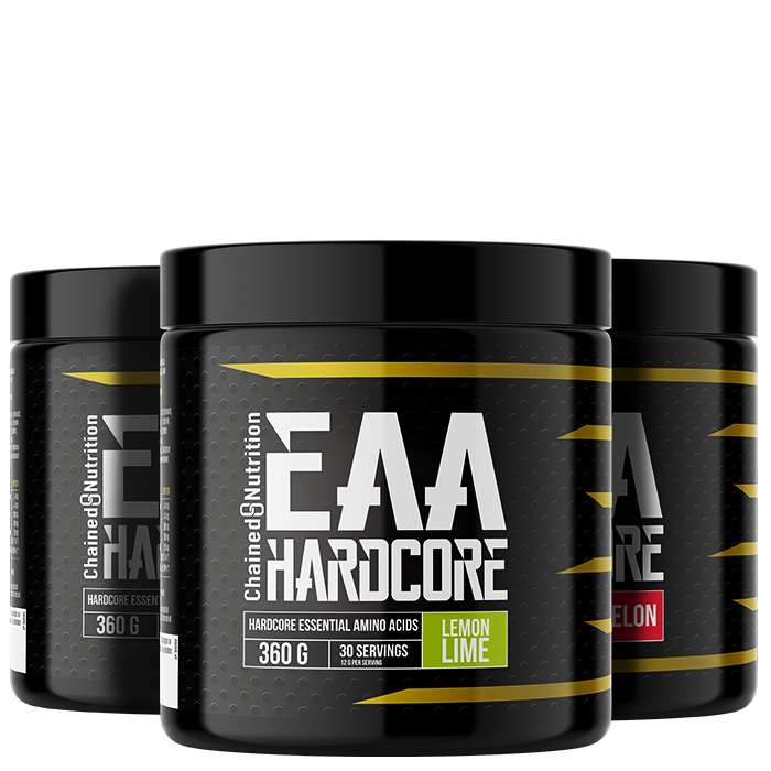 Chained Nutrition 3 x EAA Hardcore 360 g