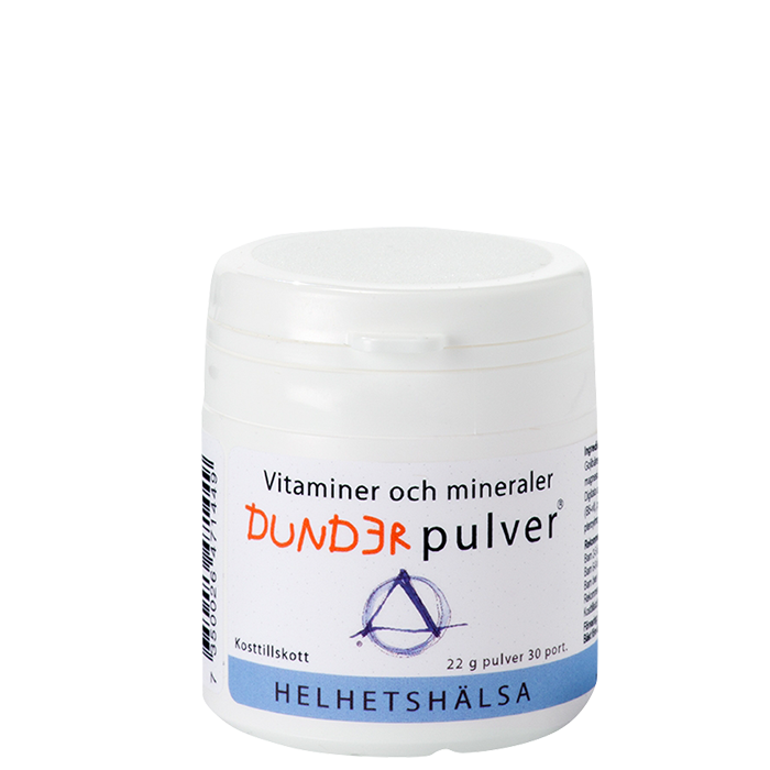 Helhetshälsa Dunderpulver Barnvitamin 30 doser á 1 krm
