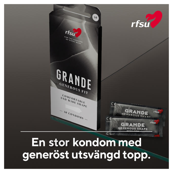 RFSU Grande Stora Kondomer 10-pack
