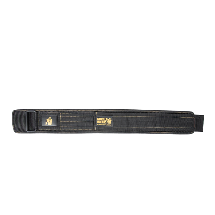 4 Inch Lyftarb&auml;lte Nylon Svart/Guld