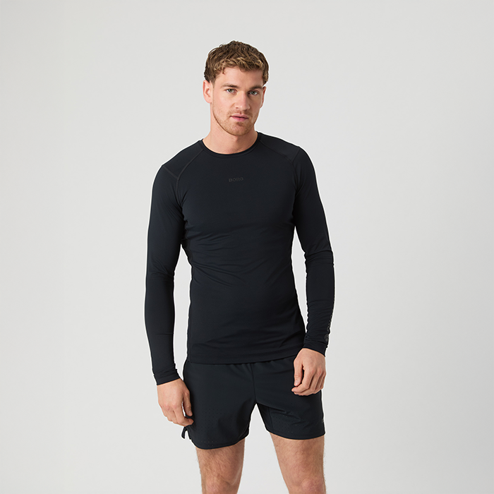Soft Compression T-shirt Svart