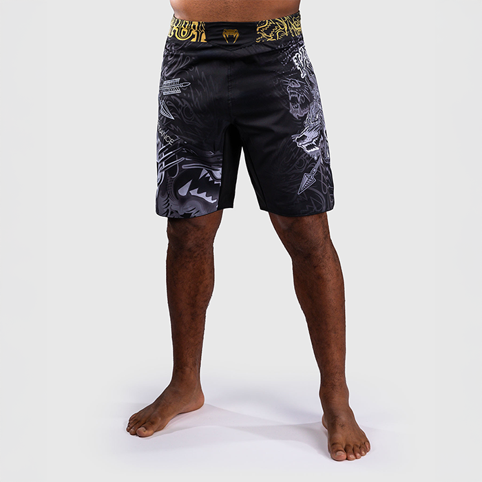 Venum Wolf Atak Fightshorts Svart Gr&aring;