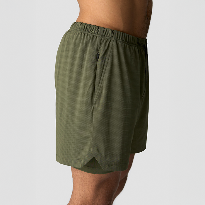 Stride 2-in-1 Shorts Gr&ouml;n