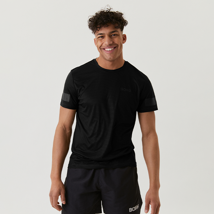 Läs mer om Borg Training T-shirt, Black Beauty