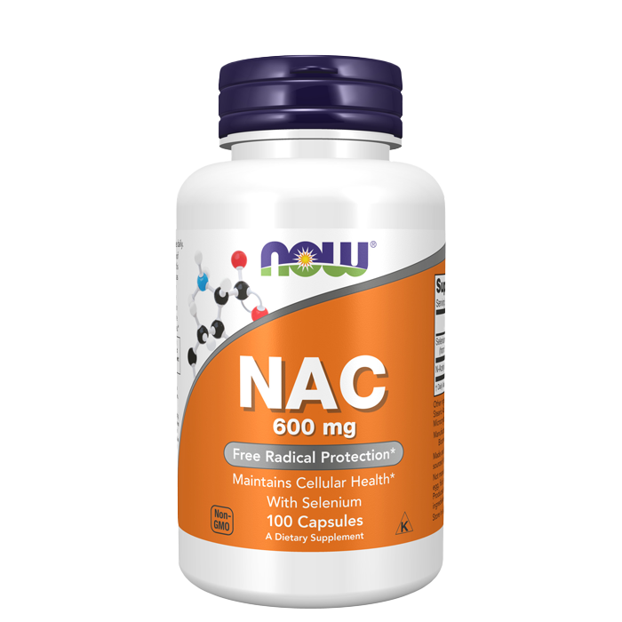 NAC 600 mg 100 kapslar
