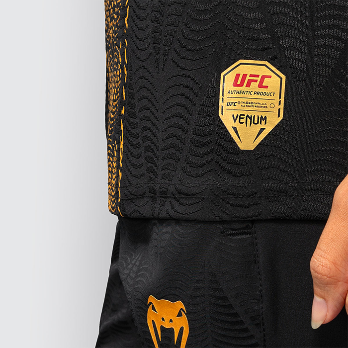 UFC Zenith by Venum Fight Night Tr&ouml;ja Jersey Svart Guld