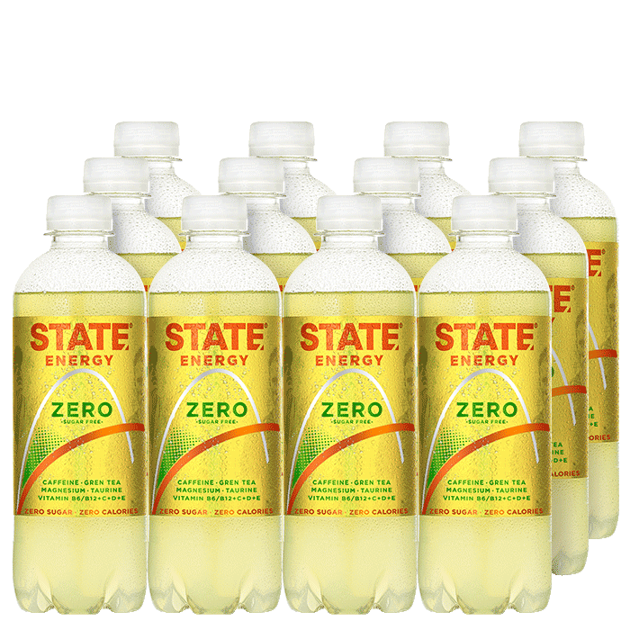 12 x State Energy 40 cl Zero