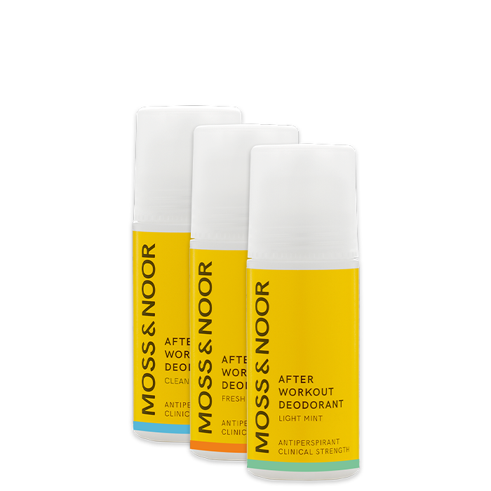 After Workout Deodorant Mixed 3 pack 60 ml 3-pack