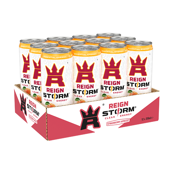12 x Reign Storm Energy 335 ml 2 kr pant