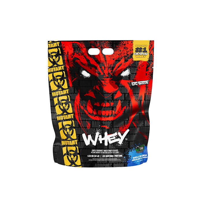 Mutant Whey Vassleprotein 4,5 kg vanilla