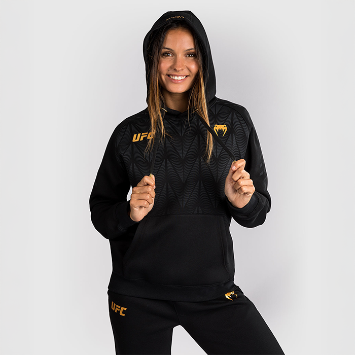 UFC Zenith by Venum Replica Hoodie Svart Guld