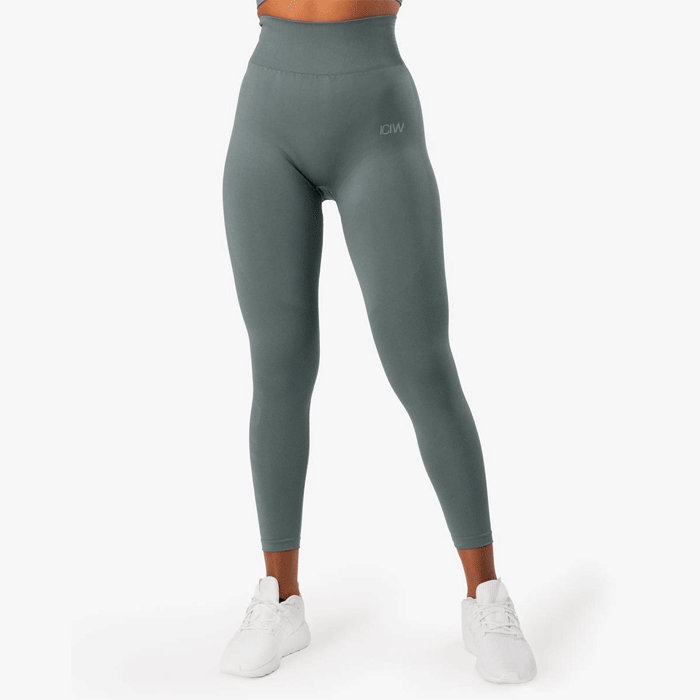 Define Seamless Tights Jungle Green