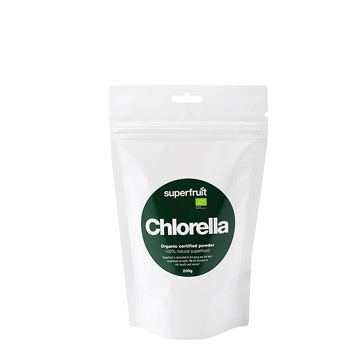 Superfruit Chlorellapulver EKO 200 g