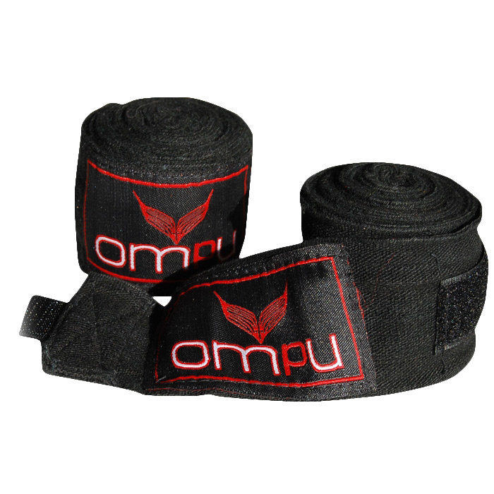 OMPU Handwraps stretch/lycra 4m Black