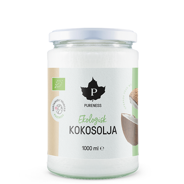 Jungfru kokosolja Eko 1000 ml